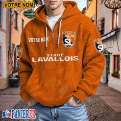 Stade Lavallois – Hoodie Gaufré Nouveau style Avec Nom Personnalisé