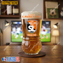 Stade Lavallois – Verre à Bière Foot Édition spéciale Avec Nom Personnalisé