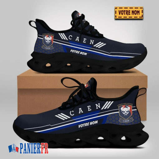Chaussures Max Soul Stade Malherbe Caen – Édition limitée avec nom personnalisé Chaussures Max Soul Stade Malherbe Caen – Édition limitée avec nom personnalisé