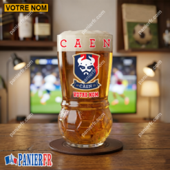 Stade Malherbe Caen – Verre à Bière Foot Édition spéciale Avec Nom Personnalisé