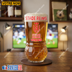Stade de Reims – Verre à Bière Foot Édition spéciale Avec Nom Personnalisé