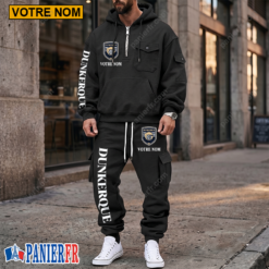 USL Dunkerque – Survêtement Streetwear Édition spéciale Avec Nom Personnalisé