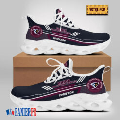 Chaussures Max Soul Union Bordeaux Bègles – Édition limitée avec nom personnalisé