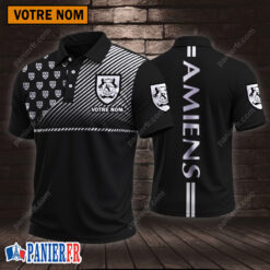 Amiens SC – Chemise polo Style sportif Avec Nom Personnalisé