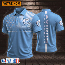 Aviron Bayonnais – Chemise polo Style sportif Avec Nom Personnalisé