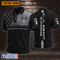 CA Brive – Chemise polo Style sportif Avec Nom Personnalisé