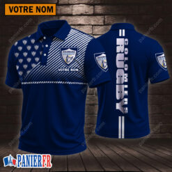 Colomiers Rugby – Chemise polo Style sportif Avec Nom Personnalisé