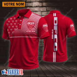 Dijon FCO – Chemise polo Style sportif Avec Nom Personnalisé