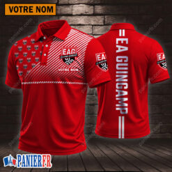 EA Guingamp – Chemise polo Style sportif Avec Nom Personnalisé