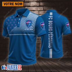 FC Bourg-Péronnas – Chemise polo Style sportif Avec Nom Personnalisé
