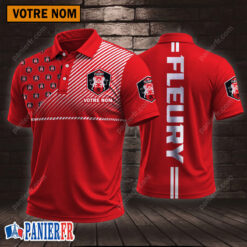 FC Fleury 91 – Chemise polo Style sportif Avec Nom Personnalisé