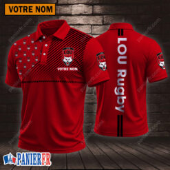 Lyon OU – Chemise polo Style sportif Avec Nom Personnalisé