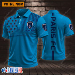 Paris FC – Chemise polo Style sportif Avec Nom Personnalisé