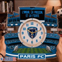 Paris FC – Horloge murale en bois édition spéciale
