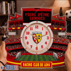 RC Lens – Horloge murale en bois édition spéciale