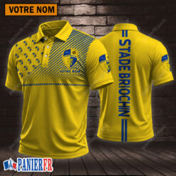 Stade Briochin – Chemise polo Style sportif Avec Nom Personnalisé