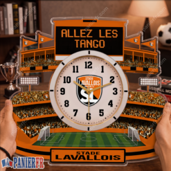 Stade Lavallois – Horloge murale en bois édition spéciale