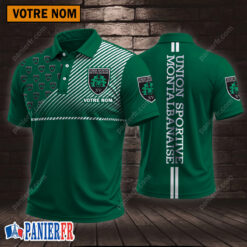 US Montauban – Chemise polo Style sportif Avec Nom Personnalisé