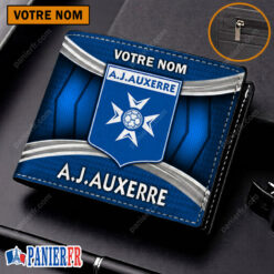 AJ Auxerre – Portefeuille Édition spéciale avec nom personnalisé
