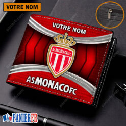 AS Monaco – Portefeuille Édition spéciale avec nom personnalisé