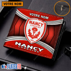 AS Nancy Lorraine – Portefeuille Édition spéciale avec nom personnalisé