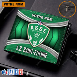 AS Saint-Étienne – Portefeuille Édition spéciale avec nom personnalisé