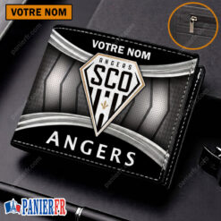 Angers SCO – Portefeuille Édition spéciale avec nom personnalisé