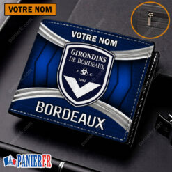 FC Girondins de Bordeaux – Portefeuille Édition spéciale avec nom personnalisé