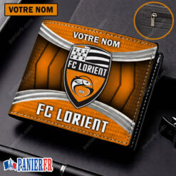 FC Lorient – Portefeuille Édition spéciale avec nom personnalisé