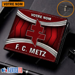FC Metz – Portefeuille Édition spéciale avec nom personnalisé
