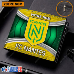 FC Nantes – Portefeuille Édition spéciale avec nom personnalisé