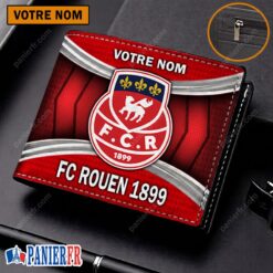 FC Rouen 1899 – Portefeuille Édition spéciale avec nom personnalisé