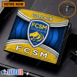FC Sochaux-Montbéliard – Portefeuille Édition spéciale avec nom personnalisé