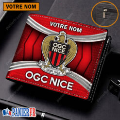 OGC Nice – Portefeuille Édition spéciale avec nom personnalisé