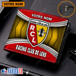 RC Lens – Portefeuille Édition spéciale avec nom personnalisé