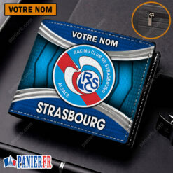 RC Strasbourg Alsace – Portefeuille Édition spéciale avec nom personnalisé