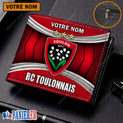 RC Toulonnais – Portefeuille Édition spéciale avec nom personnalisé