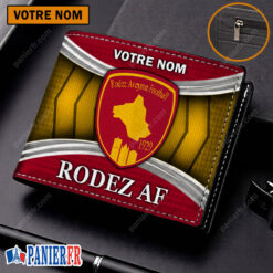 Rodez AF – Portefeuille Édition spéciale avec nom personnalisé