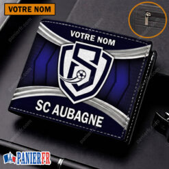 SC Aubagne Air Bel – Portefeuille Édition spéciale avec nom personnalisé
