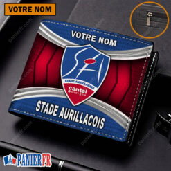 Stade Aurillacois – Portefeuille Édition spéciale avec nom personnalisé