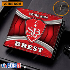 Stade Brestois 29 – Portefeuille Édition spéciale avec nom personnalisé