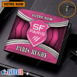Stade Francais – Portefeuille Édition spéciale avec nom personnalisé