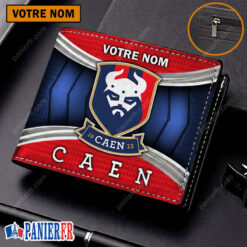 Stade Malherbe Caen – Portefeuille Édition spéciale avec nom personnalisé
