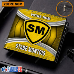 Stade Montois Rugby – Portefeuille Édition spéciale avec nom personnalisé