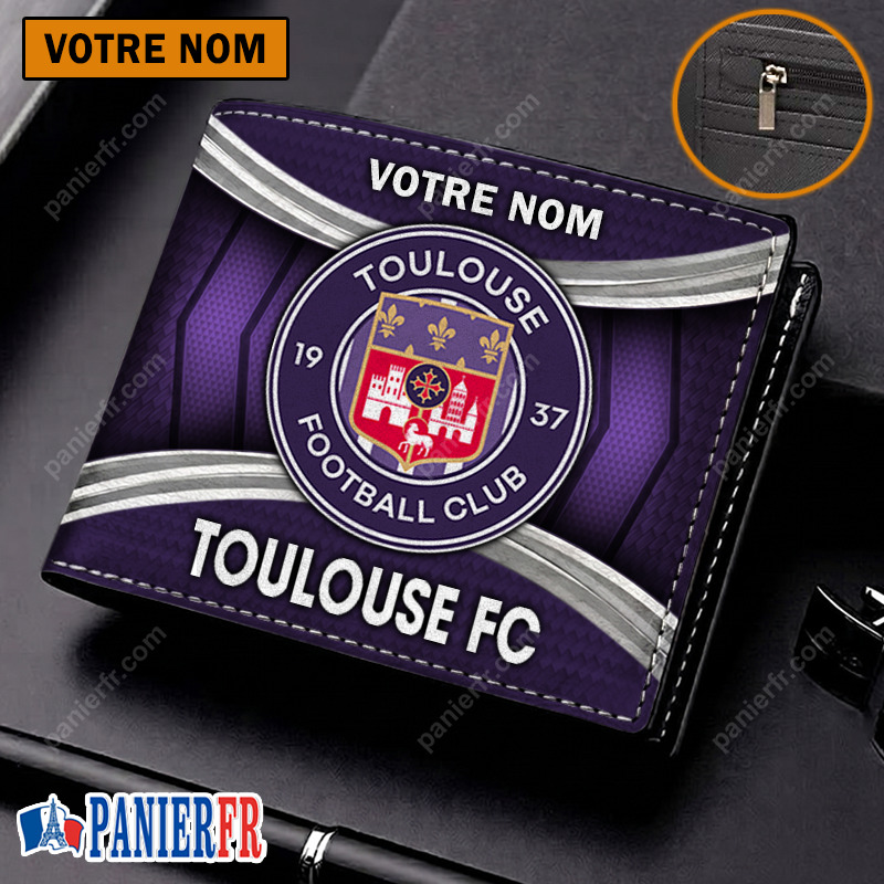 Toulouse FC – Portefeuille Édition spéciale avec nom personnalisé