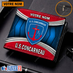 US Concarneau – Portefeuille Édition spéciale avec nom personnalisé